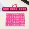Personalized Creative Cartoon Car Parking Sign & Phone Number Plate