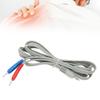 Massage Machine Electrode Lead Wires 2 In 1 Pin Socket Contact Electrode Lead Cable for TENS Machine