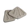 Pink Grey Christmas Tree Silicone Cake Mold Easy Demoulding 3 Grids Chocolate Mold Soft Clear Printing Cake Decorating Tools
