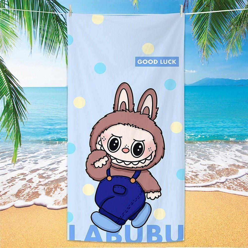 Cute Cartoon Children's Bath Towels, Running Sports Quick-drying Towels, Swimming Bath Towels, Beach Towels