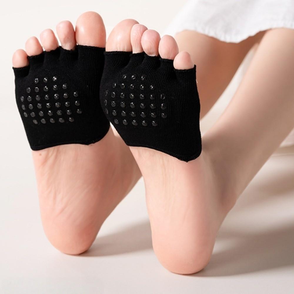 Elastické ponožky do přední části chodidla Ponožky s měkkými špičkami Ponožky měkké na půl nohy pro ženy