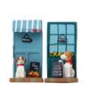 Cute Cartoon Puppy Shop Billboard Scene Model For Garden And Party Decor