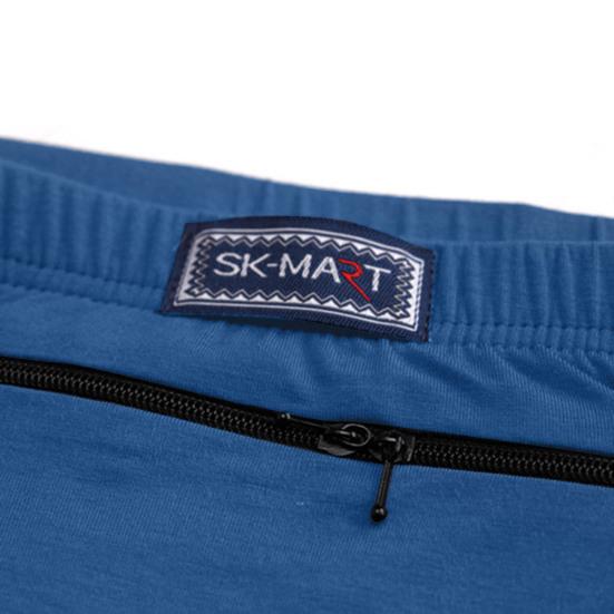 Men Underpants Plus Size High Elasticity Seamless Pocket Solid Color Soft Breathable Stretchy