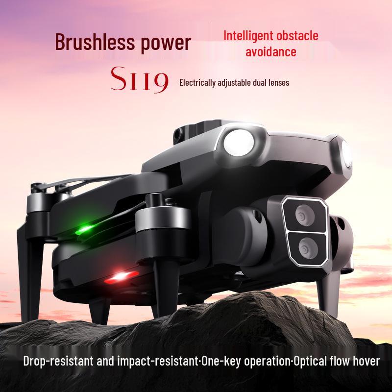 Drone S119 HD Brushless Optical Flow Remote Control Aerial Photography Toy