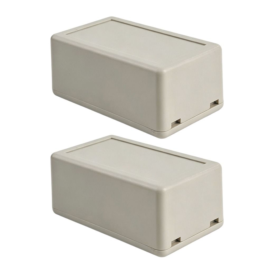 1/2pcs Waterproof Dustproof Project Box ABS Plastic Enclosure Housing Instrument Case