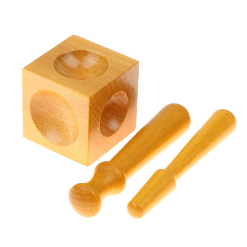 Compact Size Square Jewelry Bench Block Doming Punch Tool for Portable Jewelry Making Stamping DIY Craft Repair Work