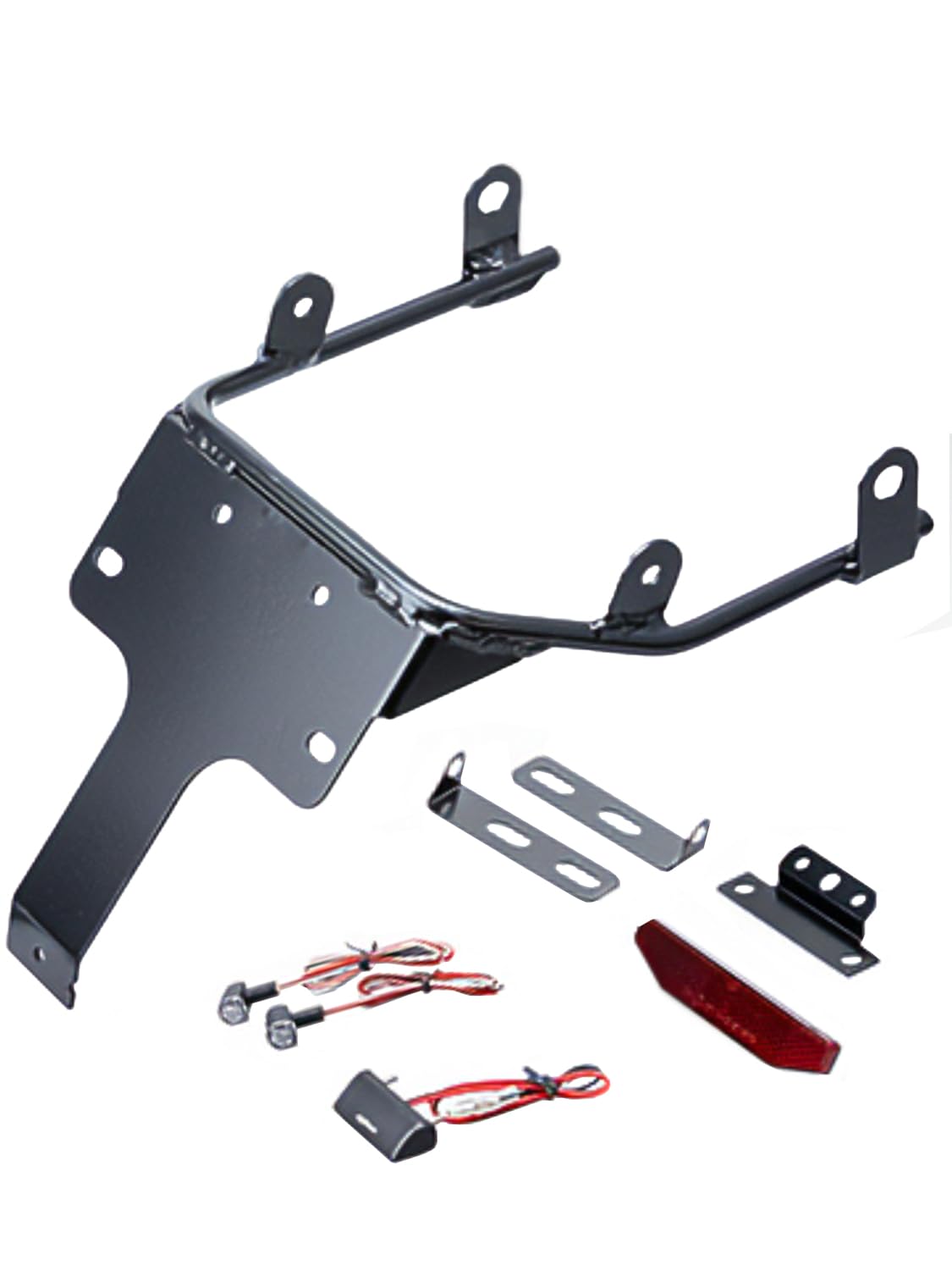 

Kijima Motorcycle Parts Number Plate Bracket Kit with LED Nano Tail Lamp Night Star ( 22-/RH975) HD-013917