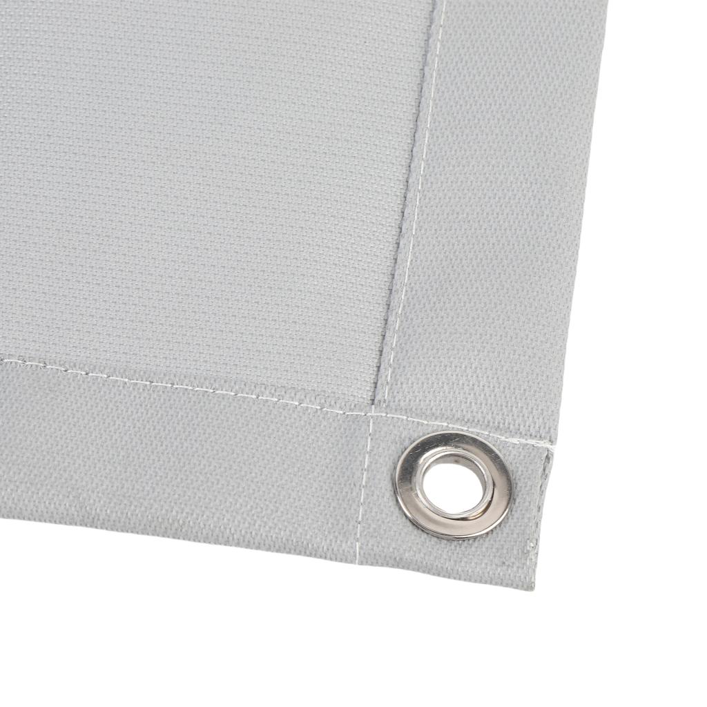 Fire Pit Mat Silicone Coated Fibreglass Fireproof Insulated Under Grill Mat for Outdoor Camping BBQ