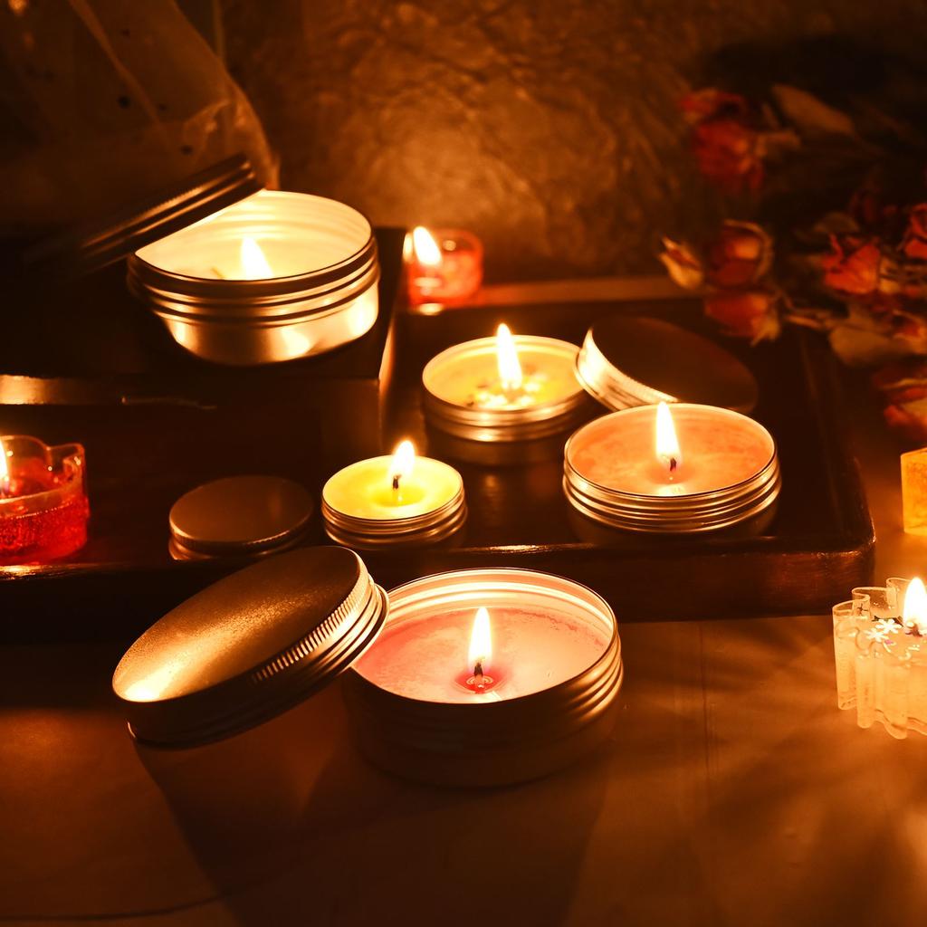 100 PCS Candle Wicks Smokeless Wax Pure Cotton Core Wax Core Holder 2.6-20cm DIY Candle Making Pre-Waxed Wicks Party Supplies