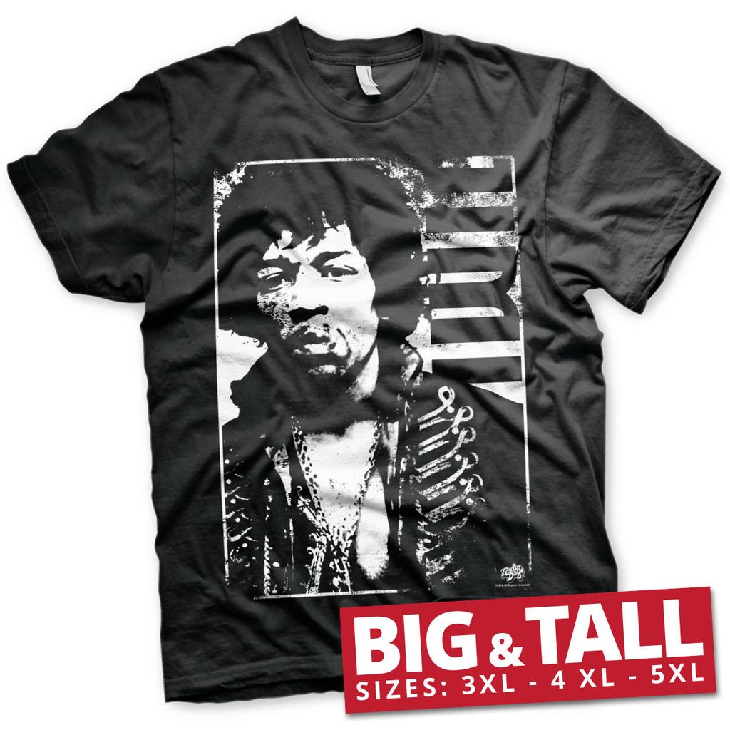 Licenza Ufficiale Jimi Hendrix Affliggere 3XL4XL5XL Uomo T-Shirt
