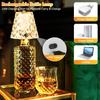 Wireless Bottle Lamp 3Color Touch Dimming Cordless Lampshade Rechargeable Wine Bottle Lights for Bedroom Living Room Kitchen