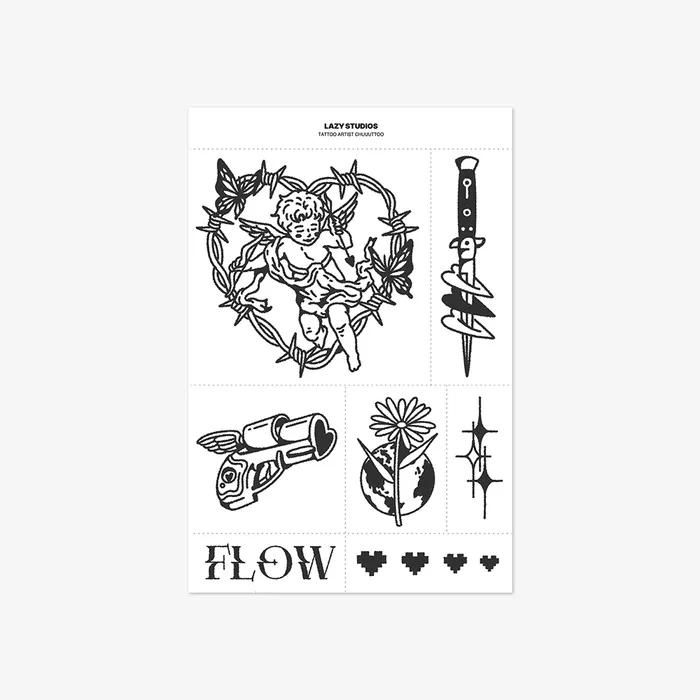 

Тату-мастер Чуту 01 Временная наклейка-тату