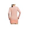 adidas Fitted Long Sleeve Crew Neck T-Shirt Women Tops Clay HY0900