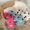 Women'S Winter Polka Dot Socks Mid Tube Cute Mink Velvet Sock Thickened Warm Sleeping Stockings