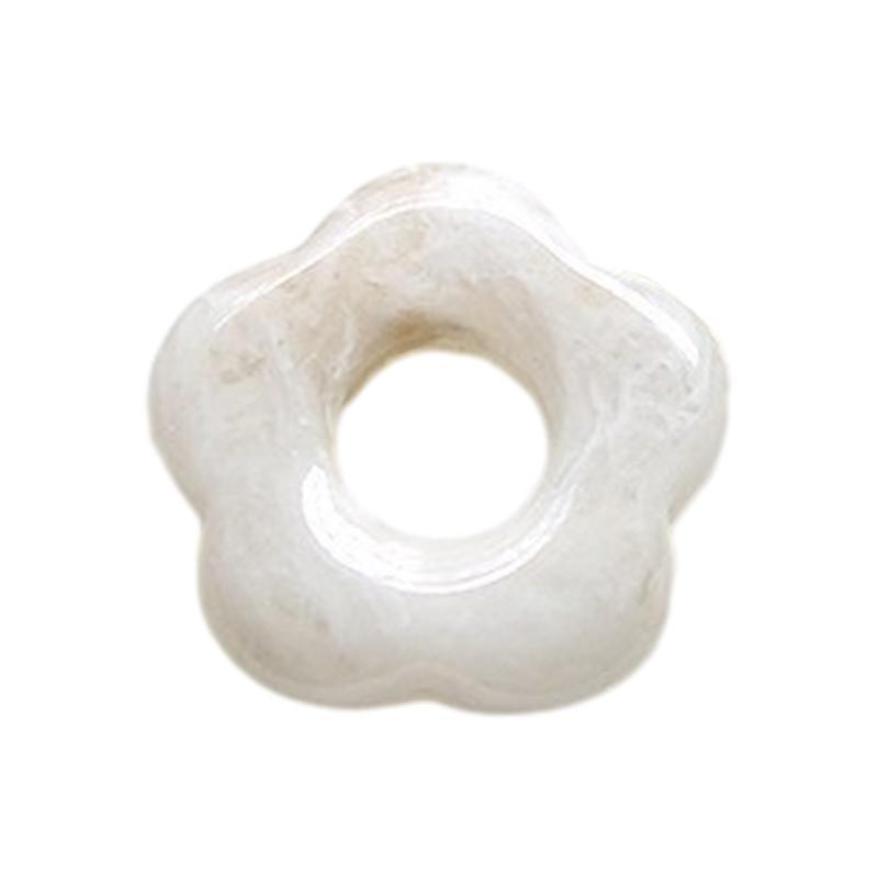 

Resin Flower Pendant Hollow Five Petal Floral Charm Jewelry DIY Supplies for Necklace Bracelet Earring Jewelry Making