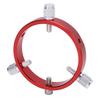 Telescope Guiding Scope Ring 70mm Diameter M6 14in Screw Hole Finder Scope Ring for 50‑70mm