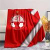 Bnei Brak Workers Voetbalclub Print Flanellen Deken, Hoge kwaliteit Comfortabel voor Alle Seizoenen, Woondecoratie, Warmte en Comfort