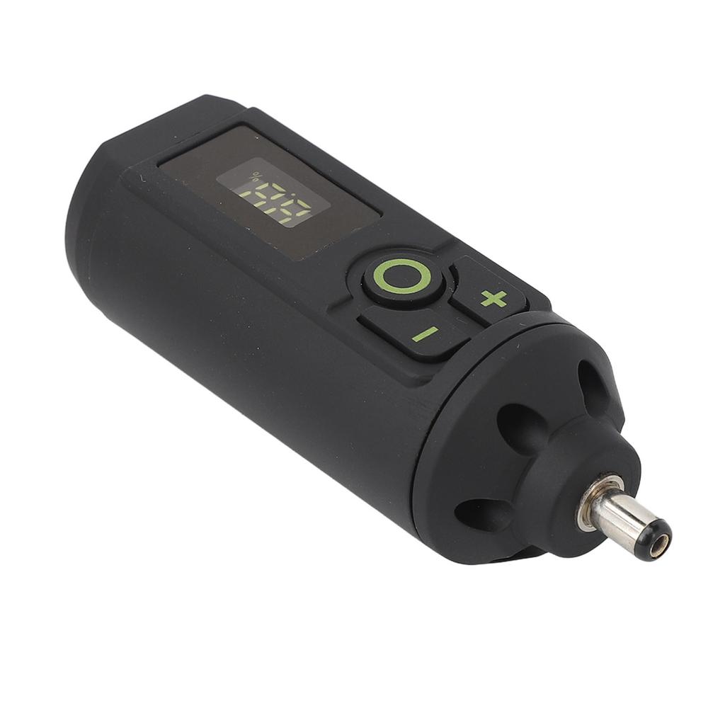 Kabellose Tattoomaschine Akku Typ C Legierung Digital LCD Tattoo Netzteil für Schönheitssalon 5,5mm