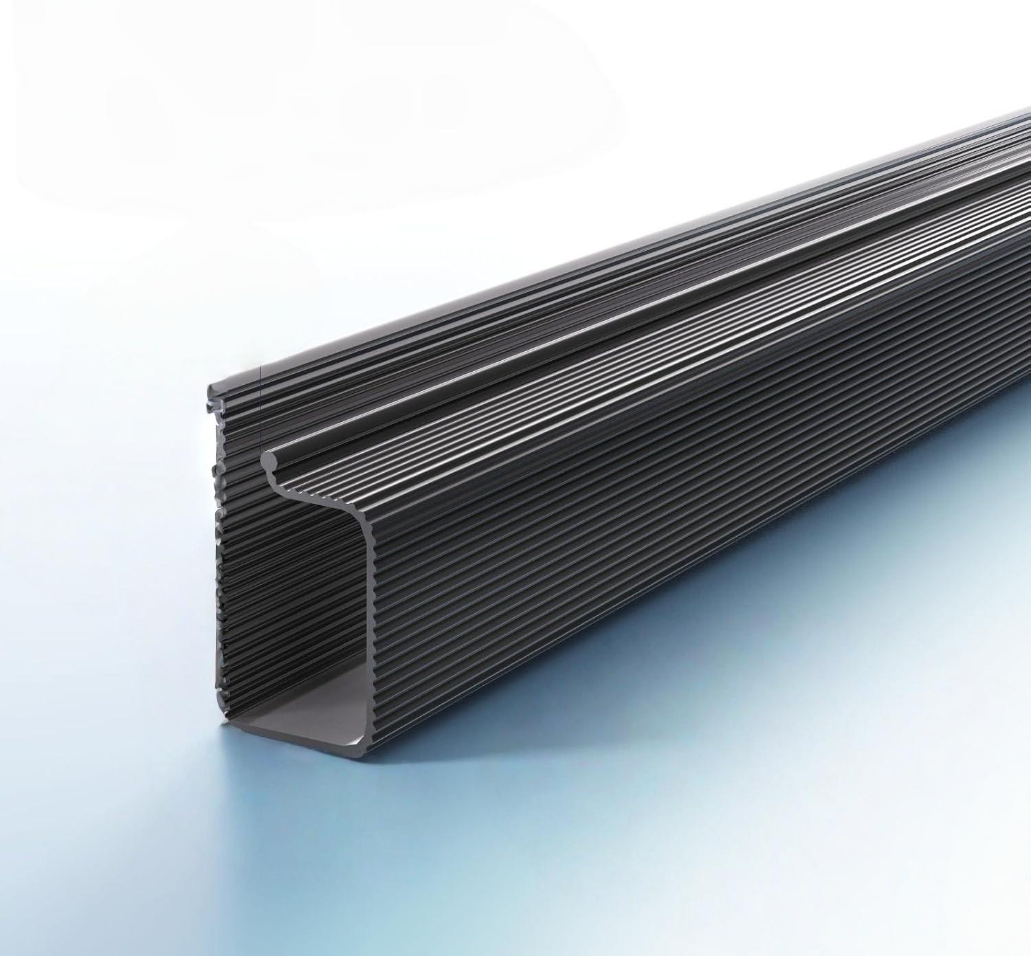 

1pc Under-Desk Cable Organizer 40cm Self-Adhesive Cable Management Cables Raceway For Home and Office чёрный