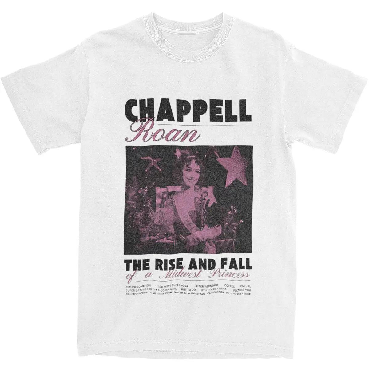 Chappell Roan Midwest Princess Cotton T Shirts Hip Hop Te... XXXXL