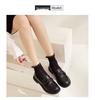 2025 Women's Waterproof Leather Loafers: Soft, Thick Sole, British Style, Versatile Spring Casual Shoes