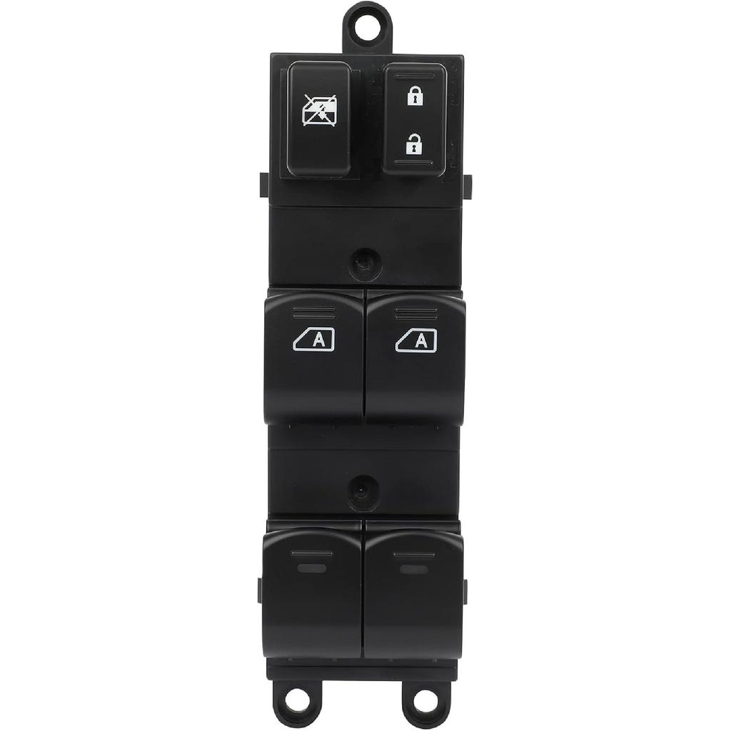 Power Window Master Control Switch Front Left Driver Side Compatible 2004-2014 for Nissan TITAN, Power Window Switch 254017S200 254017S201