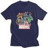 Hulk Classic T-Shirt für Herren 100% Baumwoll-T-Shirt Stilvolle T-Shirt-Tops Kurzarm-T-Shirt Figurbetonte Kleidung Geschenk