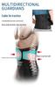 Nylon Lumbar Support Belt for Sports, Fitness, and Lumbar Protection