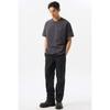 Customellow Black Straight Fit Cotton Pants Cwpas25122bkx
