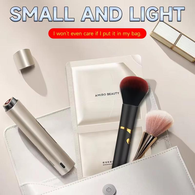 Vibrating Makeup Brush Massager Strong Shock Female Orgasm Clitoral Stimulator 7 Speed AV Wand Vibrator Adult Sex Toys for Women