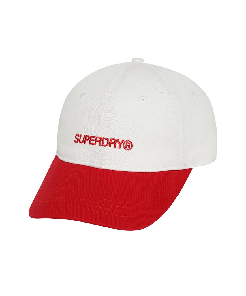 Syupeodeulai Basic Two-Tone Ball Cap Red