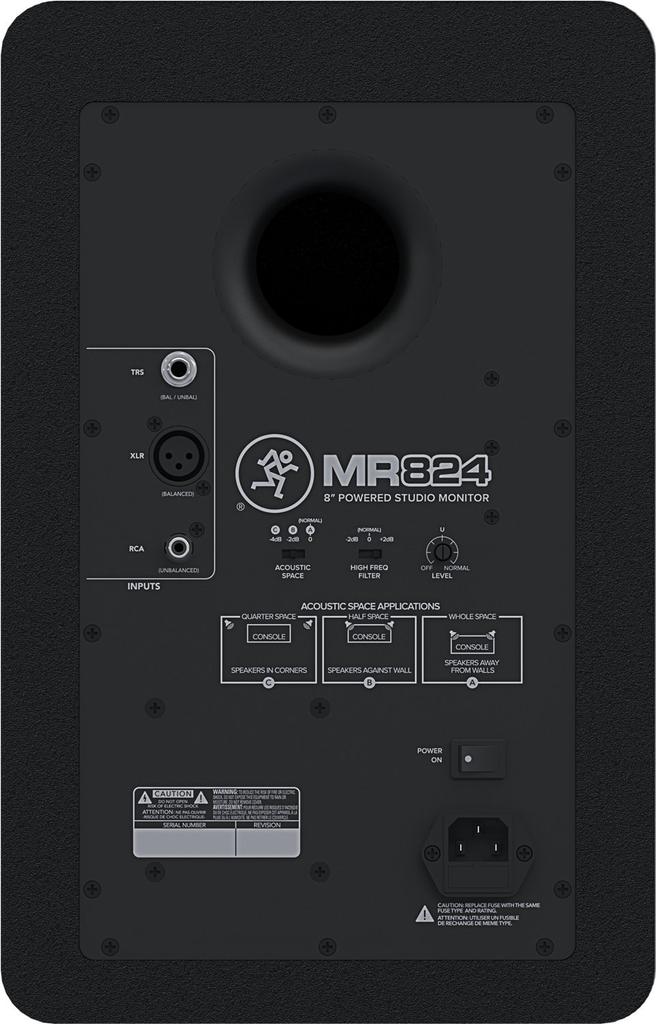 MACKIE Mackie Powered Studio Monitor Speaker MR824 (1pc)