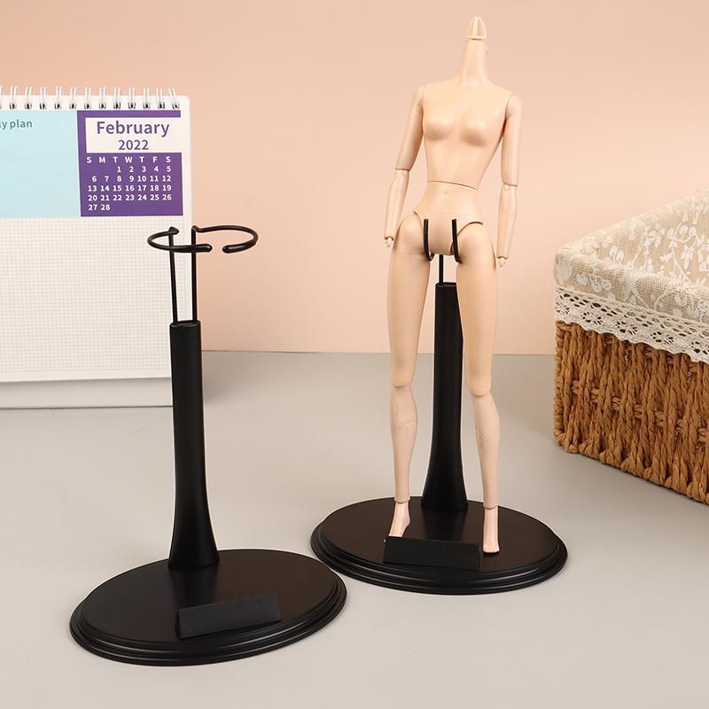 Action Figure Stand 1/6 Scale Model Stand 12 Inch, Black Holder Support Base Adjustable Bracket For Model Display U Type