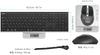 Arteck Bluetooth Keyboard and Mouse Set, Multi-Pairing, Connects To 3 Devices Simultaneously, Type-C Rechargeable, Full-Size Bluetooth Keyboard with