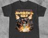 Autistisch en Homo Schedel Explosie T-shirt