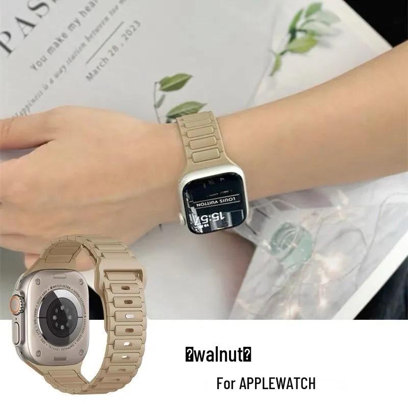 Schlanke Silikon-Sportarmbänder für Apple Watch S10/iWatch9