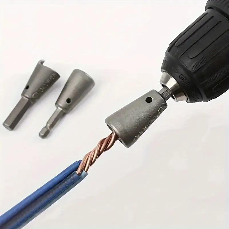 1PC Wire Twisting Tools Quickly Twister Electrician Artifact for Power Drill Drivers Twisted Connector Cable Device Multi-tool