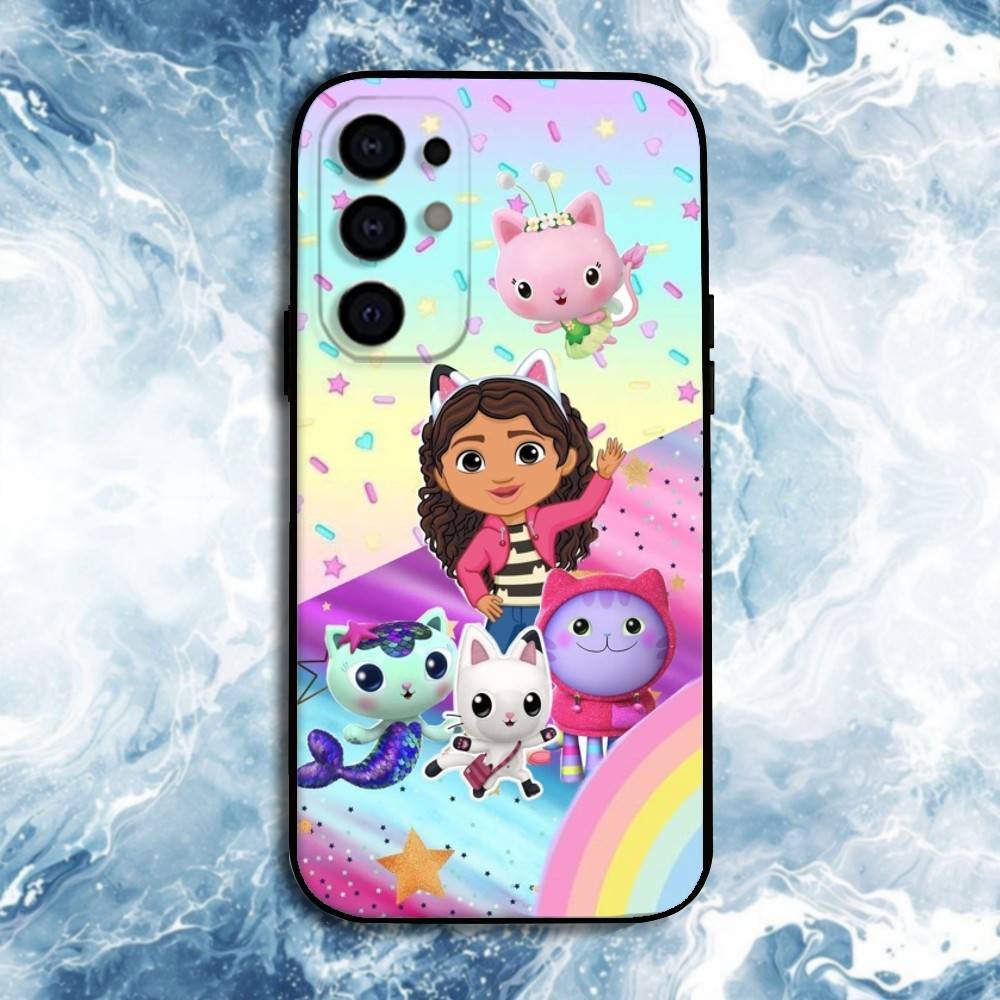 Cartoon Gabbys Dollhouse Phone Case For Samsung S25,S24,S23,S22,S21,S20,Plus,Fe,Lite,Others Black Cover Samsung S235G