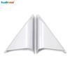 Car Front Inner Door A Pillar Triangle Cover Trim For Nissan Armada Patrol Royale QX56 QX80 Y62 2016 2017 2018 Matte Accessories