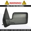 For Ford F-150 F150 2004-2008 Car Rearview Side Full Mirror Cover Wing Overlay Cap Exterior Door Shell Trim ABS Accessories