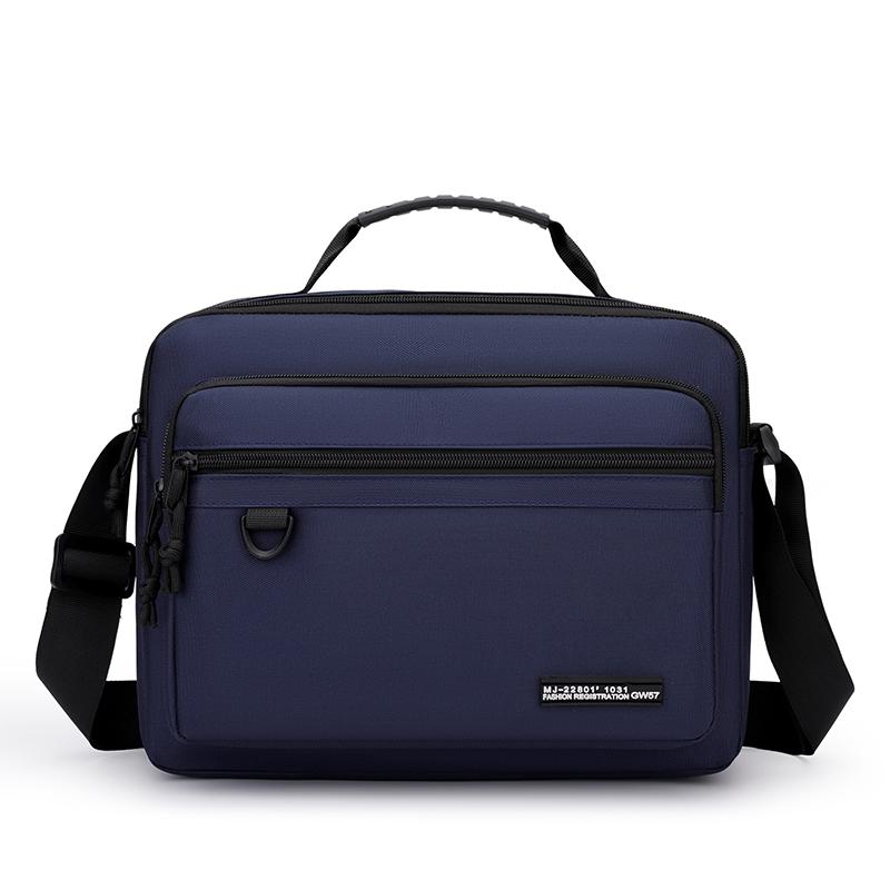 Lightweight Commuter Men's Bag Outdoor Crossbody Bag Large Capacity Business Office Shoulder Bag