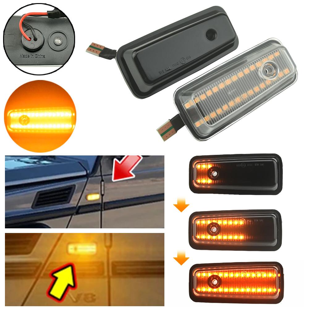 Sequential Blinker Lamp Side Marker Light For Mercedes Benz G-Class W460 W463 W461 G500 G550 G55 G63 G65 Turn Signal Lights