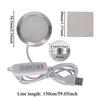 Dimmable Under Cabinet Lights Round 5V LED Ultra-thin USB 3D Printer Light 3D Printer Lamp 60mm Ultra-thin For RV Furnitures