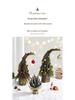 Small Crooked Neck Christmas Tree Ornament for Desktop Decoration