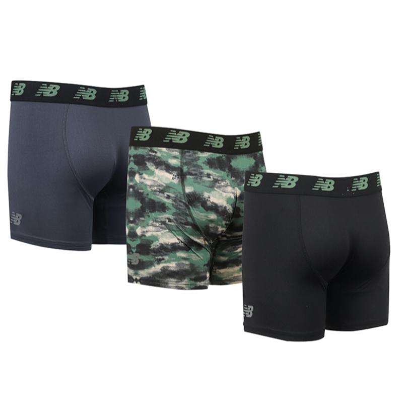 New Balance Underwear Premium 6 Inch Brief 3 Pack