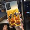 Bees and Honey in the Honeycomb Phone Case For Samsung A16 A26 A36 A56 Galaxy Note 20 10 S10 Lite 9 8 M21 M30S M32 M51 M52 S8 S7
