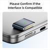 Indicator Light USB Type-C Converter Laptop Connector for MacBook Air/Pro 13 14 15 16 M1/M2/M3/M4
