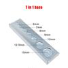 Hand Die Punch Tool for #831 #633 #633 #201 Metal Leather Jacket Coat Bag Clothes Press Popper Snap Button Stud Fastener