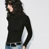 MO&Co. Women's Turtleneck Slim Fit Top