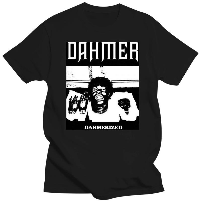 Dahmer V2 Dahmerized Tops Tee T Shirt Black Metal Grindcore All Sizes S-5XL Casual Plus Size T-Shirts Men’s